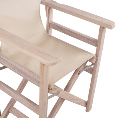 Karrige profesionale Limnos PVC krem (HM10453.60), bardhë