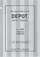 Xhel flokësh Depot No. 308 Volume Creator Gel, 10 ml, mbajtje e butë e lëvizshme