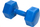 Pesha dore Eb Fit Bitumen Dumbbells 1027043, set 2 x 4 kg, të zeza