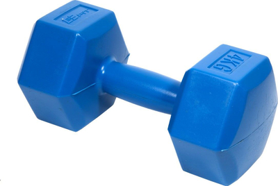 Pesha dore Eb Fit Bitumen Dumbbells 1027043, set 2 x 4 kg, të zeza