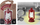Fener tavoline IF The Little Lantern, mini dekor, 9 cm, i kuq