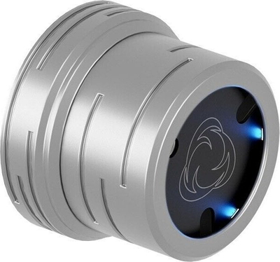 Kapak pompë uji Singularity Computers Protium 2.0 ARGB D5, 76 mm, argjendtë