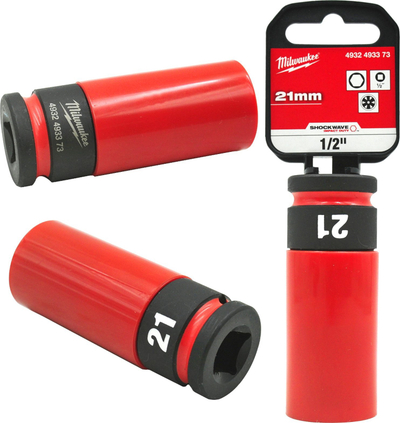 Çelës goditës për goma Hikoki, 1/2", 21mm, i zi