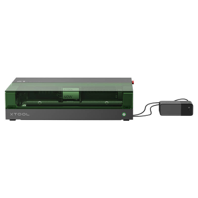 Makina gravuese me lazer xTool S1 40W Basic, 600 mm/s, e zezë