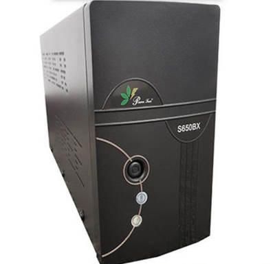 UPS Power Tree S650BR, 650VA, linjë interaktive, i zi