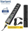 Prizë zgjatëse Ever Variant (T / LZ09-VAR020 / 0410), 5 priza, me kabllo 2 m, e zezë