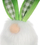 Figurë dekorative lepur Saska Gift and Decor Bunny, 18cm, ngjyrë e gjelbër, pranverë Pashkë