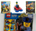 Set lodrash LEGO City Super Action Pack, 3 figura, shumëngjyrëshe
