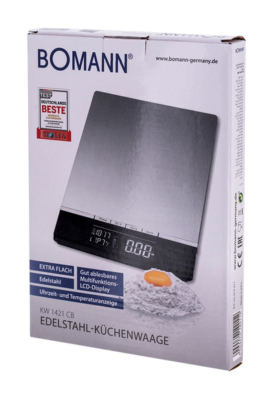 Peshore kuzhine Bomann KW 1421 CB, 5kg, ekran LCD, inox