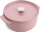 Tenk prej gize KitchenAid Cast Iron Pot, 5.2L, veshje qeramike, rozë