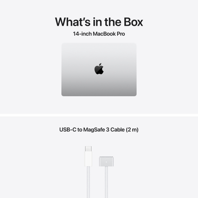 Apple MacBook Pro, 14", M5 10-core, 32GB, 1TB, 10-core GPU, Silver