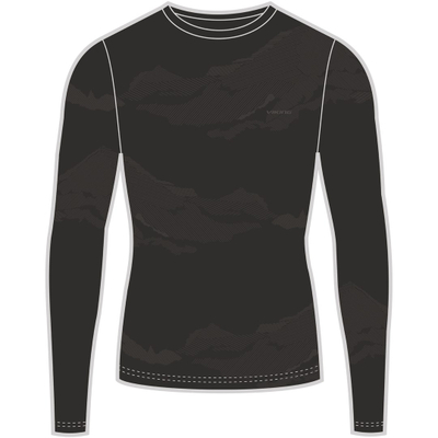 Bluzë termale Viking Gasher Longsleeve Merino për meshkuj, madhësia L, e zezë