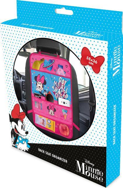 Organizues sediljeje për makinë SEVEN POLSKA Minnie Mouse S9535, 58x36cm, rozë