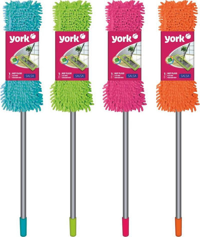 Сет сунѓер моп York Salsa, телескопска дршка 130 cm, зелен
