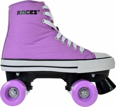 Ролери на четири тркала Roces Chuck Classic Roller 550030, тркала 54 mm PVC, лежишта ABEC 1, виолетови