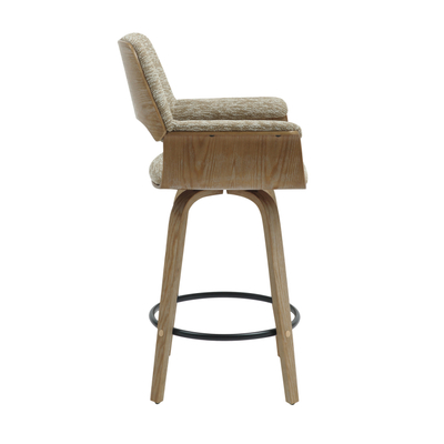 Stol bari Clipp 57,5x53x98Hcm (HM9987.01), bezhë