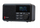 Radio portative Pinell Compact, DAB+/FM, Bluetooth, me alarm, e zezë