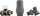 Set termostatik HeatBase Standard HB01TOLS0016, 1/2GZ x 1/2GW aksial majtas, grafit