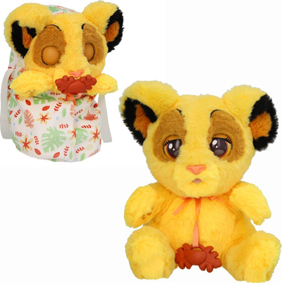 Lodër interaktive pelushi EPEE Psytulaski The Lion King Simba, me tinguj, me aplikacion mobil, shumëngjyrëshe