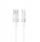 Kabllo USB në USB C XO NB282, 1m, 6A, e bardhë