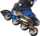 Patina inline Nils Extreme NH18188, rrota gome PU, madhësia 39-43, e zezë