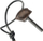 Ndezës zjarri Light My Fire Firestarter, për thikën FireKnife Bio Cocoshell, magnez, i zi