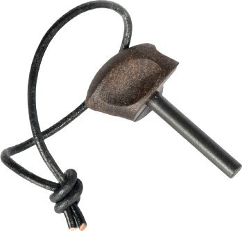 Ndezës zjarri Light My Fire Firestarter, për thikën FireKnife Bio Cocoshell, magnez, i zi