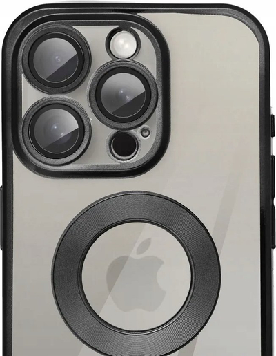 Mbrojtëse telefoni Glam Case, për iPhone 14, TPU, e zezë