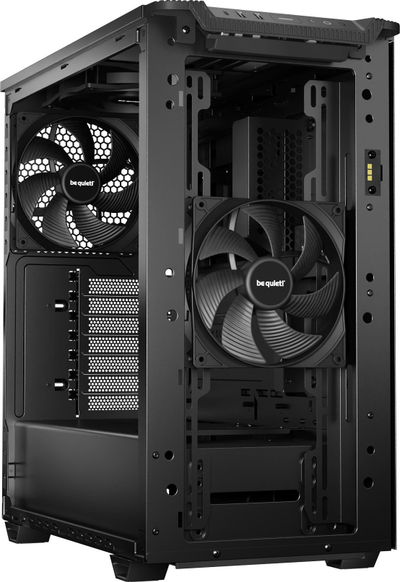 Kasa PC Be Quiet Pure Base 501 DX, MIDI Tower ATX, xham i temperum, e zezë