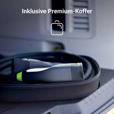 Kabllo karikimi për vetura elektrike Green Cell GC EVKABGC01, Type 2, 5m, e gjelbër