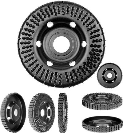 Frezë turbo për dru Tarpol T 84, diametër 120 mm, për prerje dhe formësim, e zezë