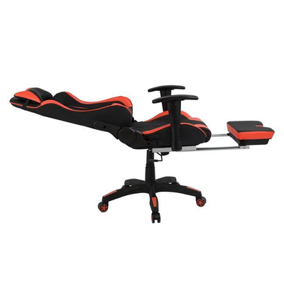 Karrige gaming SPEED me këmbalec, 72×76.5×123.5 cm (HM1064.01), zezë/ kuqe