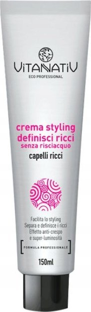 Krem stilimi për kaçurrela Vitanativ Styling Cream Define Curls, 150 ml