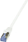 Kabllo rrjeti LogiLink RJ-45/RJ-45 cat.7 S/FTP, 3m, i bardhë