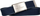 Rrip pantallonash Peterson Fashionable Webbing, material stof, tokë metalike, blu navy me gri
