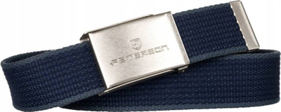 Rrip pantallonash Peterson Fashionable Webbing, material stof, tokë metalike, blu navy me gri