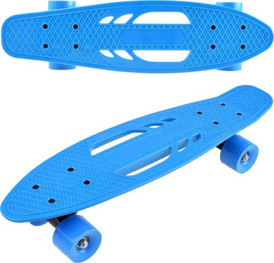 Скејтборд за деца Fiszka SP0719, 55 cm, лесен, зелен