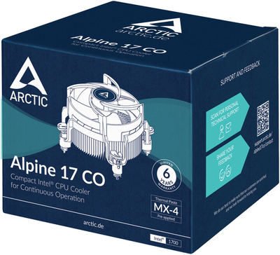 Ftohës Arctic Alpine 17 CO, i zi
