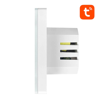 Termostat inteligjent Avatto WT200-BH-3A-W, WiFi, për kaldajë, i bardhë