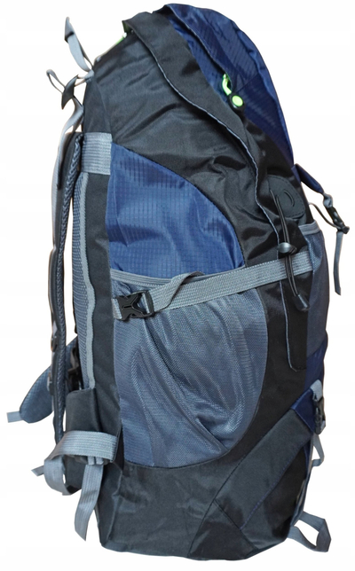 Çantë shpine turistike Kubisport 50L, kundra ujit, blu
