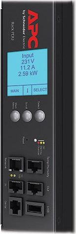 Штекер лента за енергија за рек APC Rack PDU 2G AP8858, 18x C13, 2x C19, црна