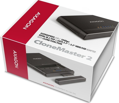Docking station Axagon ADSA-CC USB-C 10Gbps - NVMe M.2 SSD & SATA 2.5"/3.5"