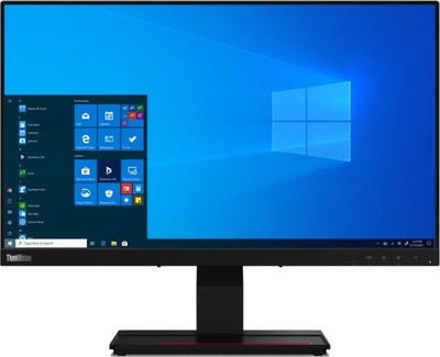 Monitor LenovoThinkVision T24t-20 (62C5GAT1EU), 24'', 60Hz, DisplayPort x1, HDMI x1, USB-C x1, 1920x1080 (FullHD), IPS, i zi