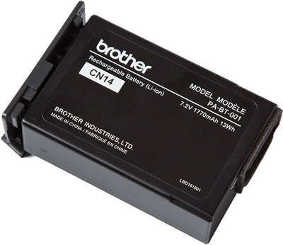Bateri zëvendësuese Brother PABT001B, Li Ion, për printer RJ 3050, e zezë
