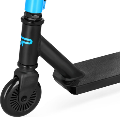 Trotinet stunt Spokey Revert BL 929401 për skatepark, zi me blu