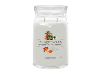 Qiri aromatik Yankee Candle Woodland Weekend Memories, 567 g