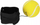 Lodër top me elastik Mega Creative Ball On Elastic Wrist, 6cm, shumëngjyrëshe