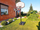 Kosh basketbolli Leantoys, portativ, me lartësi që e rregullon vetë, i zi