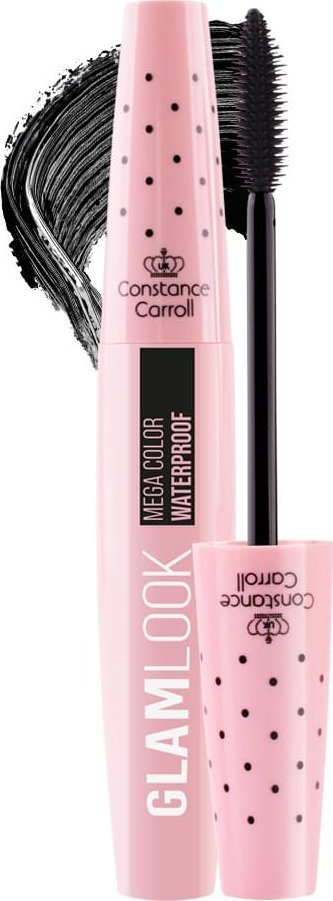Maskarë Constance Carroll Glam Look Mega Color, 10 ml, e zezë, që nuk e merr uji