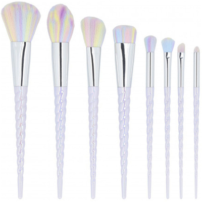 Set furçash grimi MIMO Unicorn, 8 copë, shumëngjyrsh